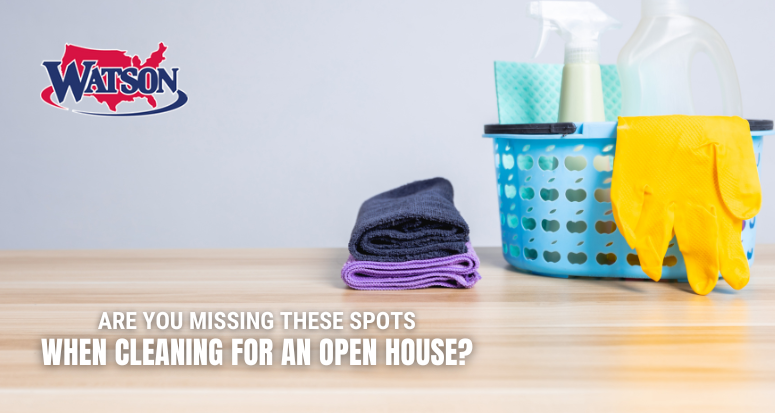 Cleaning for an Open House